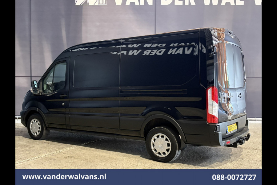 Ford Transit 2.0 TDCI 130pk L3H2 Euro6 Airco | Apple Carplay | Adaptieve Cruisecontrol | 2500kg Trekhaak Android Auto, Verwarmde Voorruit, Parkeersensoren, Bijrijdersbank