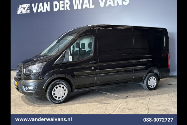 Ford Transit 2.0 TDCI 130pk L3H2 Euro6 Airco | Apple Carplay | Adaptieve Cruisecontrol | 2500kg Trekhaak Android Auto, Verwarmde Voorruit, Parkeersensoren, Bijrijdersbank