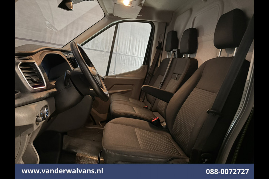 Ford Transit 2.0 TDCI 130pk L3H2 Euro6 Airco | Apple Carplay | Adaptieve Cruisecontrol | 2500kg Trekhaak Android Auto, Verwarmde Voorruit, Parkeersensoren, Bijrijdersbank