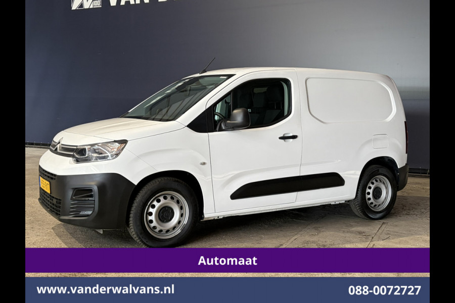 Citroën Berlingo 1.2 PureTech 130pk Automaat Benzine L1H1 Euro6 Airco | 3-Zits | Camera | Apple Carplay Cruisecontrol, Android Auto, Parkeersensoren