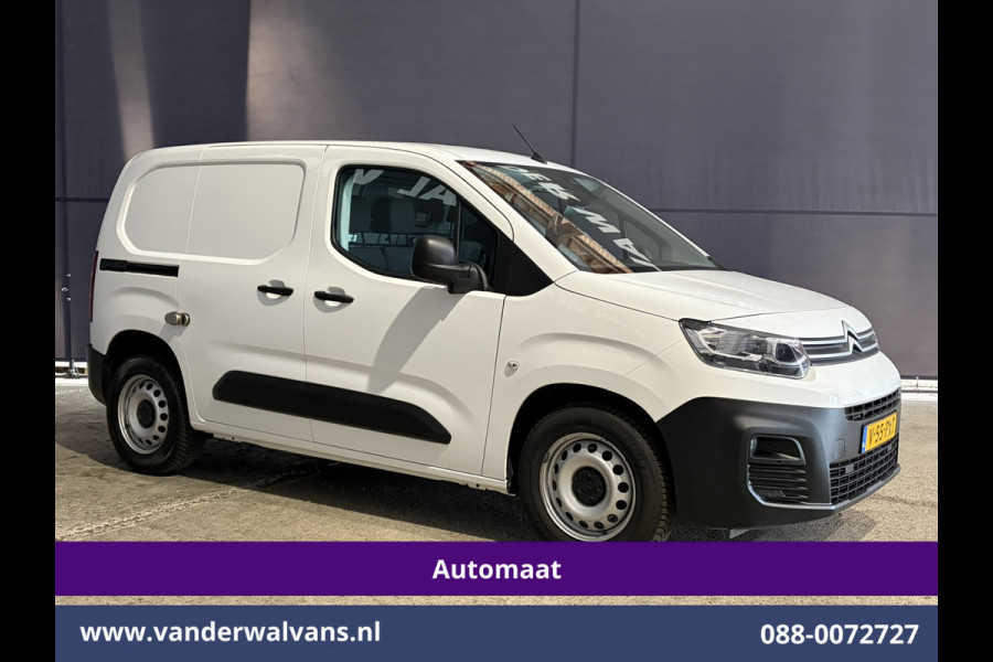 Citroën Berlingo 1.2 PureTech 130pk Automaat Benzine L1H1 Euro6 Airco | 3-Zits | Camera | Apple Carplay Cruisecontrol, Android Auto, Parkeersensoren