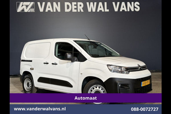 Citroën Berlingo 1.2 PureTech 130pk Automaat Benzine L1H1 Euro6 Airco | 3-Zits | Camera | Apple Carplay Cruisecontrol, Android Auto, Parkeersensoren