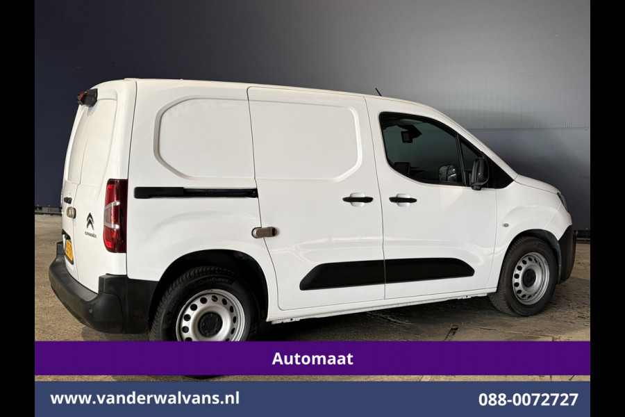 Citroën Berlingo 1.2 PureTech 130pk Automaat Benzine L1H1 Euro6 Airco | 3-Zits | Camera | Apple Carplay Cruisecontrol, Android Auto, Parkeersensoren
