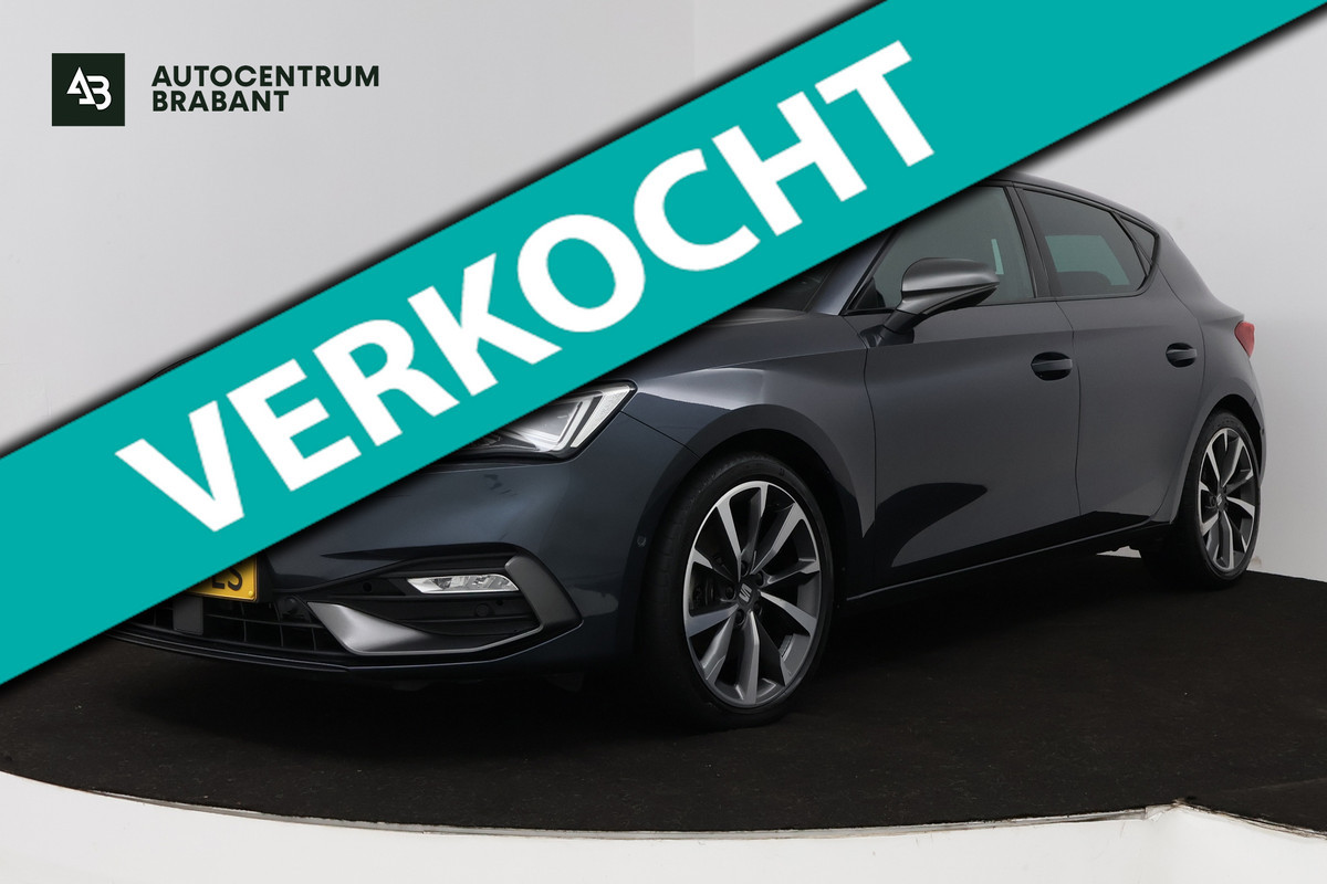 Seat Leon 1.5 eTSI FR Launch Edition Automaat (VIRTUAL COCKPIT, NAVIGATIE, TREKHAAK, ADAPTIVE CRUISE, STUUR-/STOELVERWARMING)