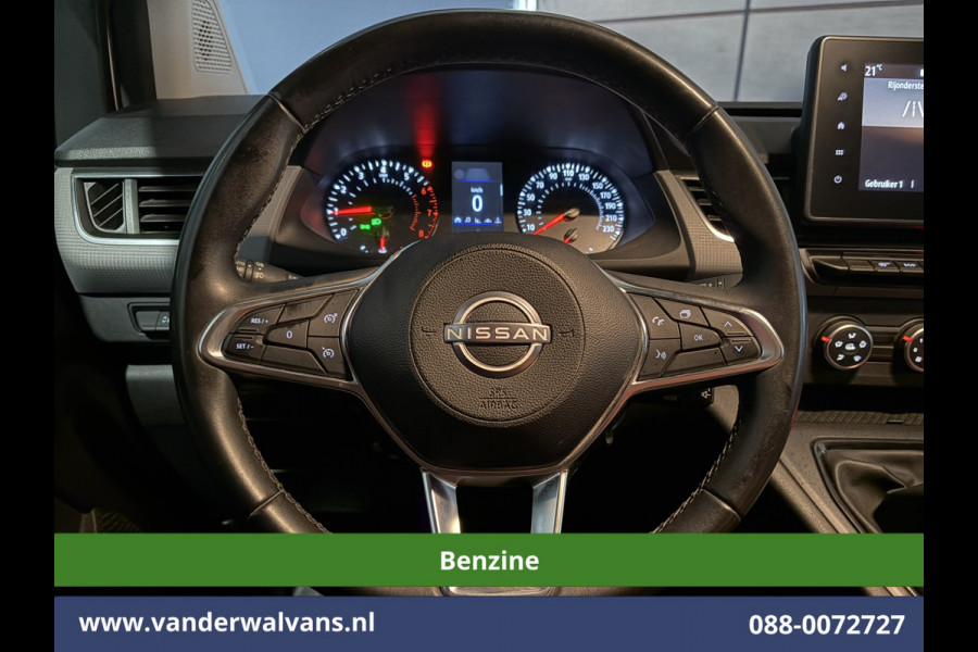 Nissan Townstar 1.3 TCe 131pk Benzine L1H1 Euro6 Airco | Camera | LED | Apple Carplay | Cruisecontrol Android Auto, Parkeersensoren, Elektrische inklapbare spiegels, 1500kg trekvermogen