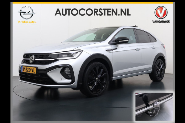 Volkswagen Taigo 1.0TSI Automaat R-Line Panoramadak Camera Adap.Cruise Trekhaak Stoelverwarming Apple Carplay Android Auto Navi Ecc Draadloze telefoonlader Keyless Lmv DAB Bluetooth IQ Light Pdc Isofix Privacy Glas Led Rijstrooksensor 1100KG Trekgewicht