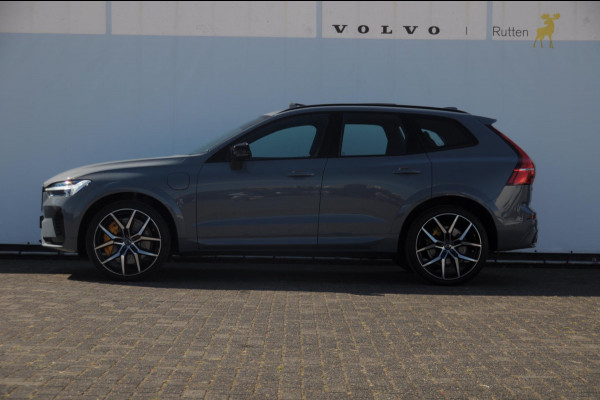 Volvo XC60 T8 455PK Automaat AWD Polestar Engineered / Google infotaiment / Adaptieve cruise control / BLIS/ Panoramamisch schuif-kanteldak / Stoel- en stuurwielverwarming / Apple Carplay / Head-up display / Gelamineerde ramen / 22"Velgen / Harman Kardon audio /