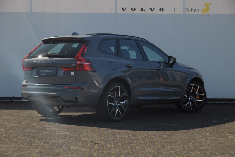 Volvo XC60 T8 455PK Automaat AWD Polestar Engineered / Google infotaiment / Adaptieve cruise control / BLIS/ Panoramamisch schuif-kanteldak / Stoel- en stuurwielverwarming / Apple Carplay / Head-up display / Gelamineerde ramen / 22"Velgen / Harman Kardon audio /