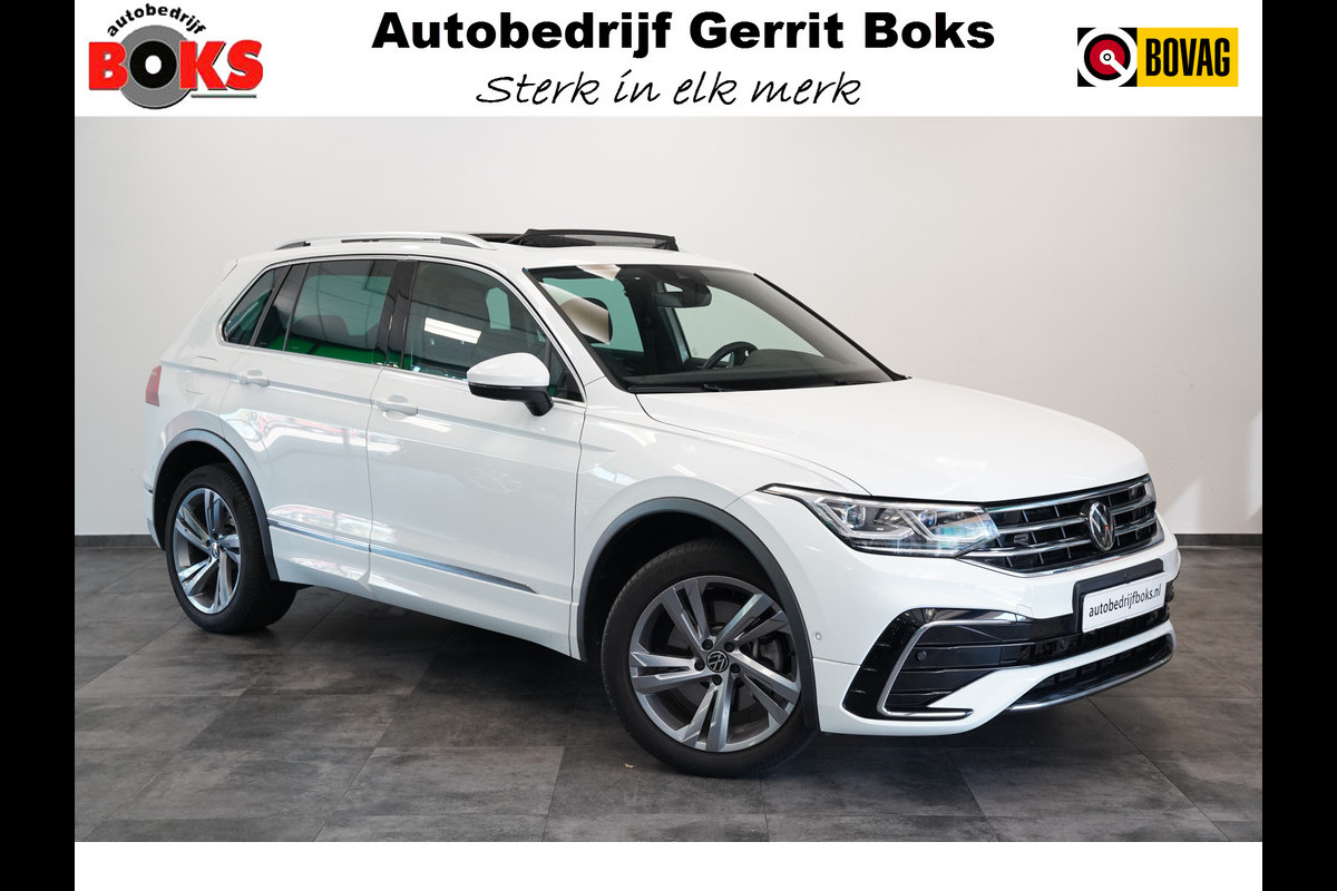 Volkswagen Tiguan 1.4 TSI eHybrid R-Line Business Panoramadak Leder ACC PDC Memory Stoelen 24 Maanden garantie* (Vraag naar de voorwaarden)