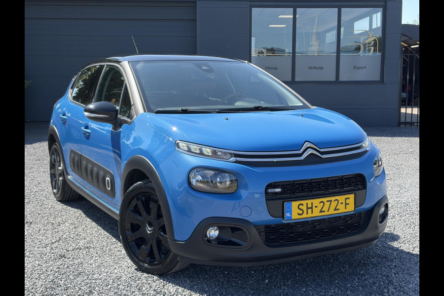 Citroën C3 1.2 PureTech Shine Nieuwe D-riem,Camera,Navi,Clima,Cruise,Lm velgen,Pdc,Rijstrooksensor,Halfleder,Dealer Onderhouden,N.A.P,Apk tot 06-2027