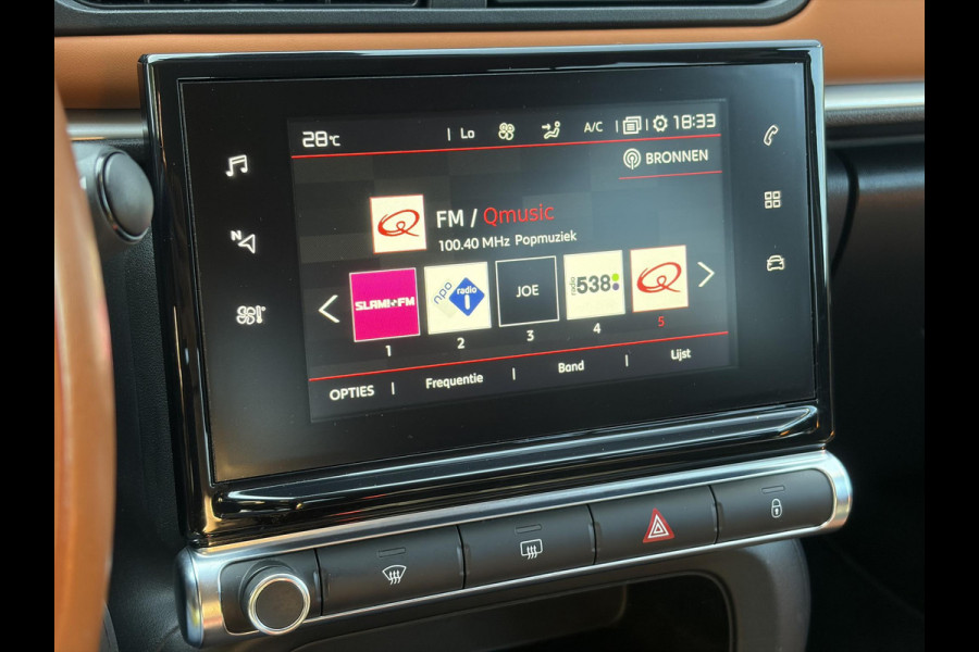 Citroën C3 1.2 PureTech Shine Nieuwe D-riem,Camera,Navi,Clima,Cruise,Lm velgen,Pdc,Rijstrooksensor,Halfleder,Dealer Onderhouden,N.A.P,Apk tot 06-2027