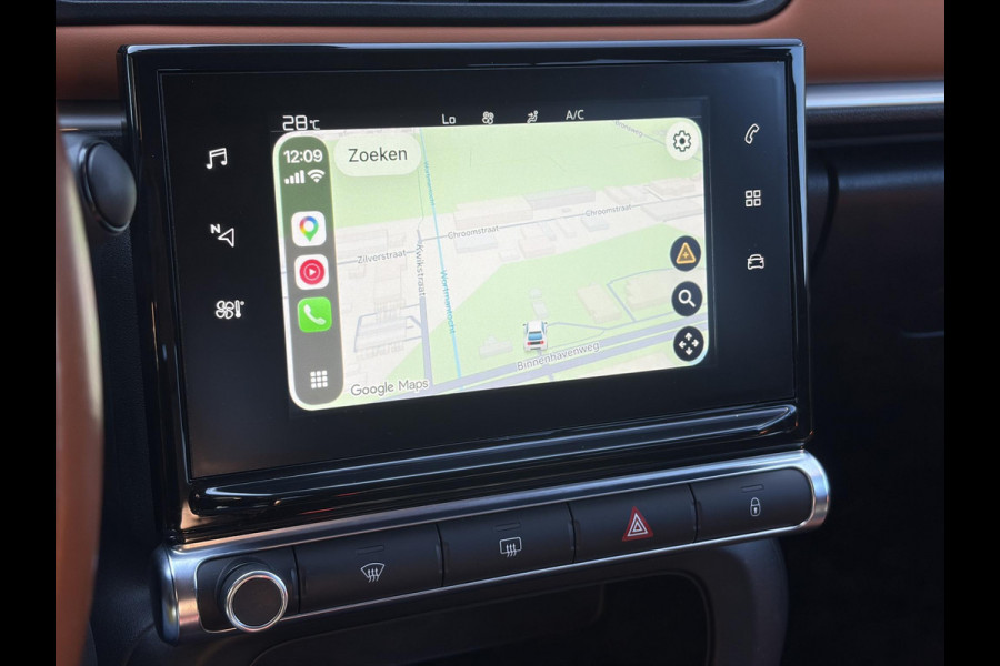 Citroën C3 1.2 PureTech Shine Nieuwe D-riem,Camera,Navi,Clima,Cruise,Lm velgen,Pdc,Rijstrooksensor,Halfleder,Dealer Onderhouden,N.A.P,Apk tot 06-2027