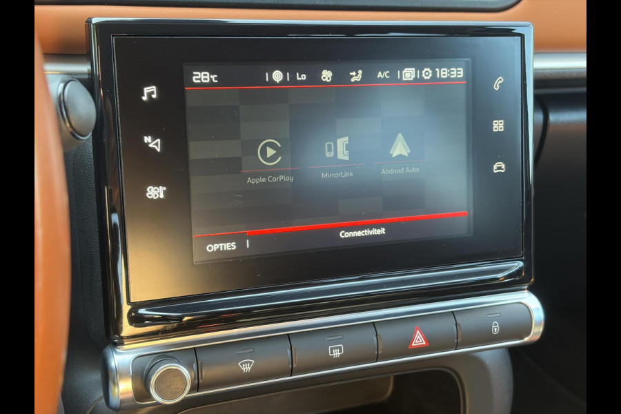 Citroën C3 1.2 PureTech Shine Nieuwe D-riem,Camera,Navi,Clima,Cruise,Lm velgen,Pdc,Rijstrooksensor,Halfleder,Dealer Onderhouden,N.A.P,Apk tot 06-2027