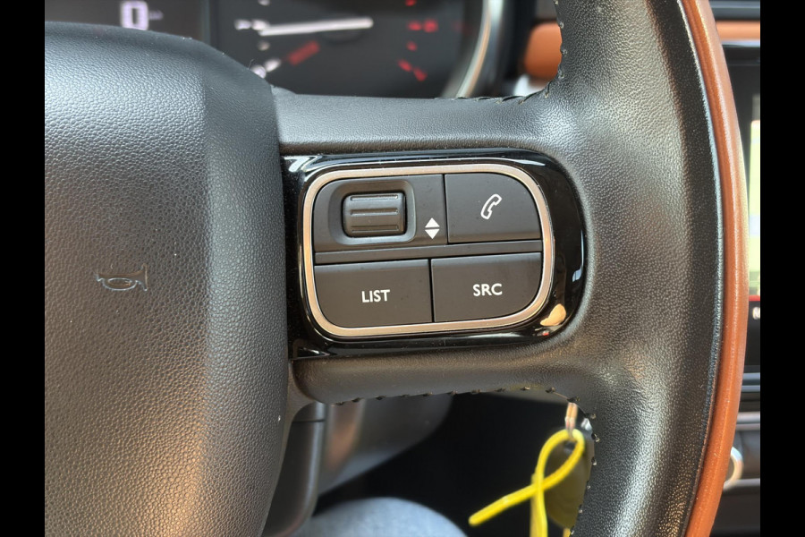 Citroën C3 1.2 PureTech Shine Nieuwe D-riem,Camera,Navi,Clima,Cruise,Lm velgen,Pdc,Rijstrooksensor,Halfleder,Dealer Onderhouden,N.A.P,Apk tot 06-2027