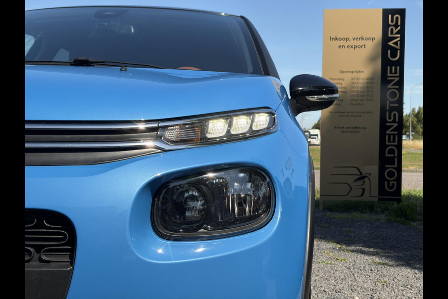 Citroën C3 1.2 PureTech Shine Nieuwe D-riem,Camera,Navi,Clima,Cruise,Lm velgen,Pdc,Rijstrooksensor,Halfleder,Dealer Onderhouden,N.A.P,Apk tot 06-2027