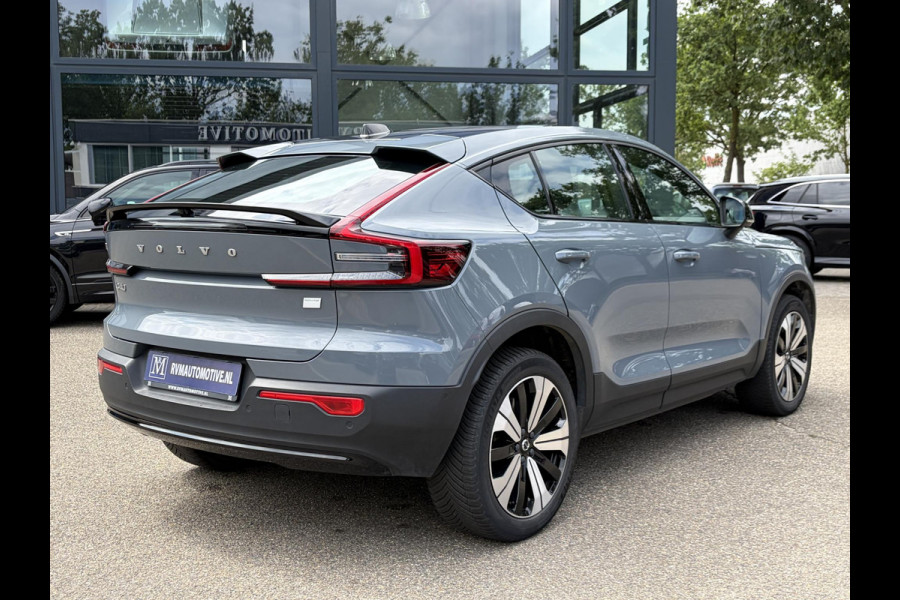 Volvo C40 Recharge Twin Ultimate 78 kWh SOH 96% | ELEKTRISCHE TREKHAAK|  MEMORY STOEL| HARMAN KARDON| PANORAMADAK| ELEK. ACHTERKLEP| 360 CAMERA| SUPER COMPLEET| RIJKLAAR GELEVERD!|