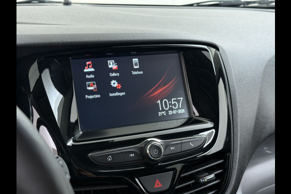 Opel KARL 1.0I 75PK 5Drs Ecc Navi* Apple Carplay Android Auto Pdc Stoel+Stuurverwarming Cruise Control Innovation Isofix Bluetooth Lmv Privacy Glas City Steer ESP Mistlampen Dealeronderhouden 1e Eigenaar Origineel Nederlandse Auto