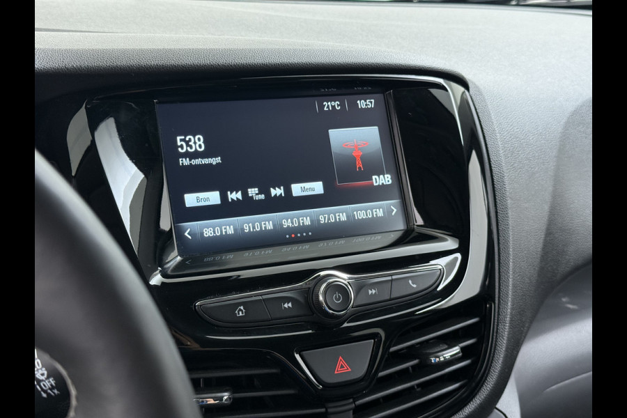 Opel KARL 1.0I 75PK 5Drs Ecc Navi* Apple Carplay Android Auto Pdc Stoel+Stuurverwarming Cruise Control Innovation Isofix Bluetooth Lmv Privacy Glas City Steer ESP Mistlampen Dealeronderhouden 1e Eigenaar Origineel Nederlandse Auto