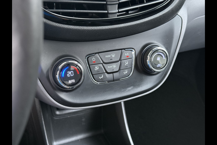Opel KARL 1.0I 75PK 5Drs Ecc Navi* Apple Carplay Android Auto Pdc Stoel+Stuurverwarming Cruise Control Innovation Isofix Bluetooth Lmv Privacy Glas City Steer ESP Mistlampen Dealeronderhouden 1e Eigenaar Origineel Nederlandse Auto