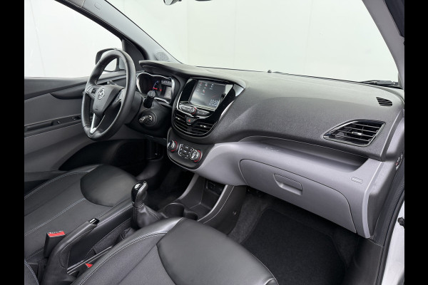 Opel KARL 1.0I 75PK 5Drs Ecc Navi* Apple Carplay Android Auto Pdc Stoel+Stuurverwarming Cruise Control Innovation Isofix Bluetooth Lmv Privacy Glas City Steer ESP Mistlampen Dealeronderhouden 1e Eigenaar Origineel Nederlandse Auto