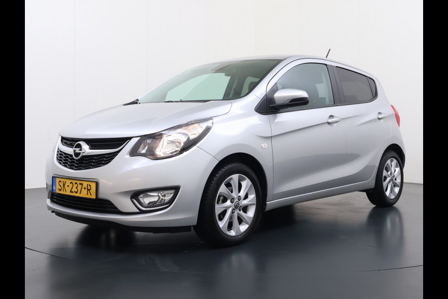 Opel KARL 1.0I 75PK 5Drs Ecc Navi* Apple Carplay Android Auto Pdc Stoel+Stuurverwarming Cruise Control Innovation Isofix Bluetooth Lmv Privacy Glas City Steer ESP Mistlampen Dealeronderhouden 1e Eigenaar Origineel Nederlandse Auto