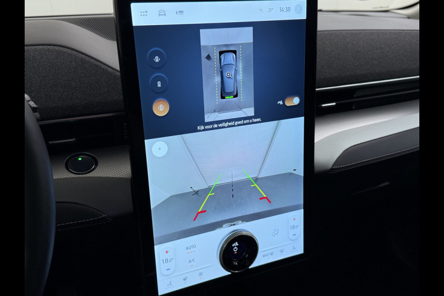 Ford Mustang Mach-E RWD 75kWh Panoramadak 360°Camera Adap.Cruise B&O®-Hifi Leder+Memory SOH 93% Stoel+Stuurverwarming Elek.Stoelen Navi Pdc Keyless Android Auto Apple Carplay Elek.Achterklep Lmv 18" DAB Bluetooth Led 1e Eigenaar Dealeronderhouden Origineel Nederlandse Auto