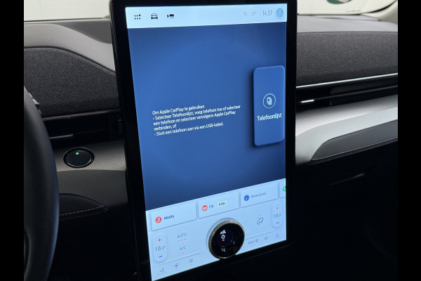 Ford Mustang Mach-E RWD 75kWh Panoramadak 360°Camera Adap.Cruise B&O®-Hifi Leder+Memory SOH 93% Stoel+Stuurverwarming Elek.Stoelen Navi Pdc Keyless Android Auto Apple Carplay Elek.Achterklep Lmv 18" DAB Bluetooth Led 1e Eigenaar Dealeronderhouden Origineel Nederlandse Auto