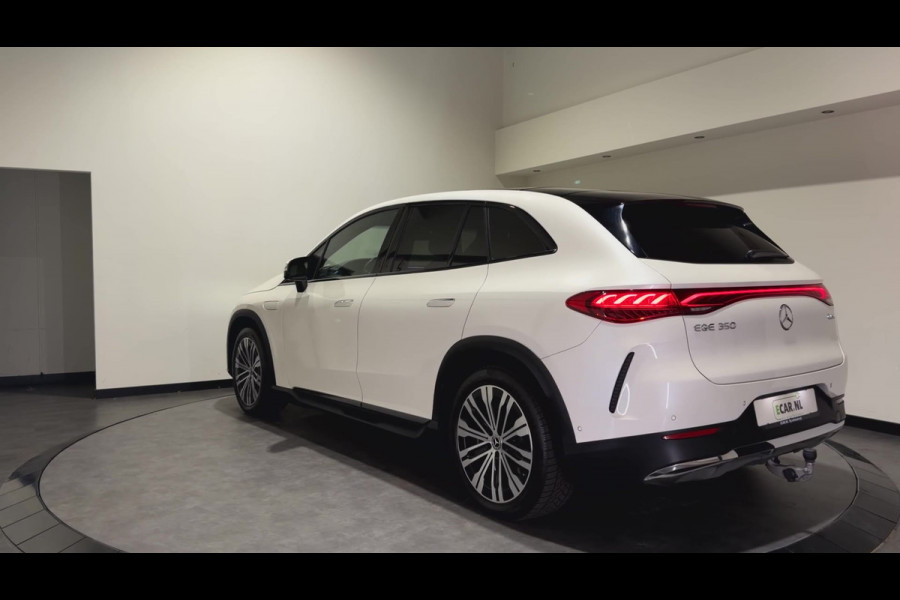 Mercedes-Benz EQE SUV 350 4Matic Electric Art 91 kWh | SOH 96,8% | Trekhaak | Matrix LED | Panodak | achterasbesturing | HUD | MBUX Hyper