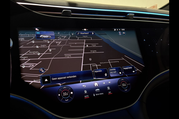 Mercedes-Benz EQE SUV 350 4Matic Electric Art 91 kWh | SOH 96,8% | Trekhaak | Matrix LED | Panodak | achterasbesturing | HUD | MBUX Hyper