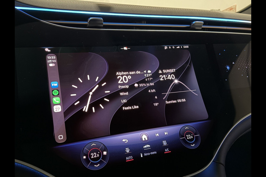 Mercedes-Benz EQE SUV 350 4Matic Electric Art 91 kWh | SOH 96,8% | Trekhaak | Matrix LED | Panodak | achterasbesturing | HUD | MBUX Hyper
