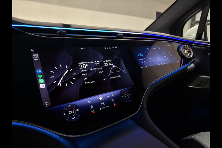 Mercedes-Benz EQE SUV 350 4Matic Electric Art 91 kWh | SOH 96,8% | Trekhaak | Matrix LED | Panodak | achterasbesturing | HUD | MBUX Hyper