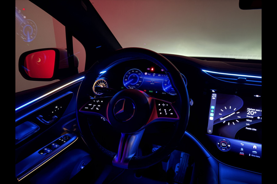 Mercedes-Benz EQE SUV 350 4Matic Electric Art 91 kWh | SOH 96,8% | Trekhaak | Matrix LED | Panodak | achterasbesturing | HUD | MBUX Hyper