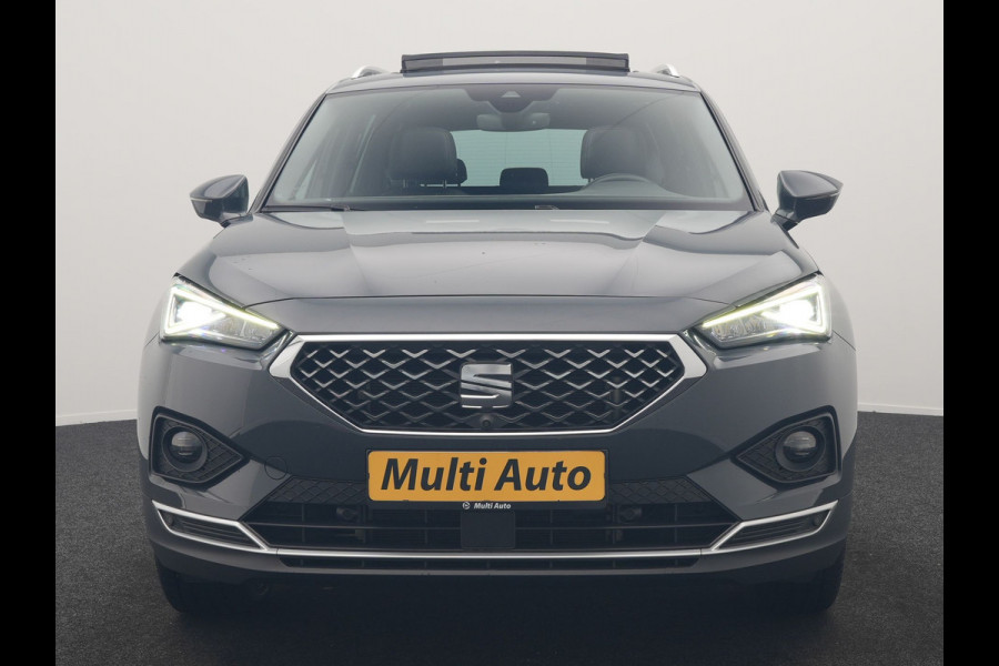 Seat Tarraco 1.4 TSI e-Hybrid Xcellence PHEV 245pk Dealer O.H. | Panodak | Adaptive Cruise | 360 Camera | Sfeerverlichting | Voorstoelen Verwarmd | Keyless | Blis | Apple Carplay | Navigatie | DAB | Plug In Hybrid |