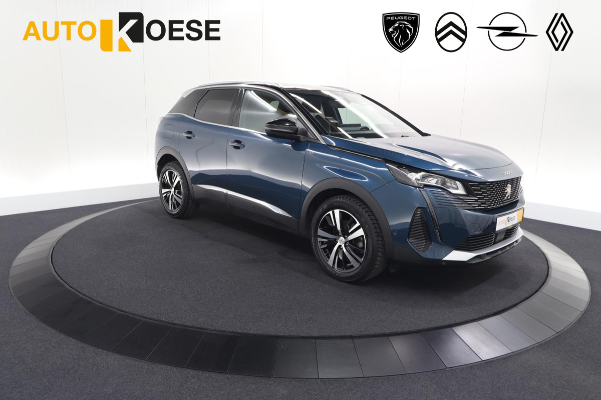 Peugeot 3008 PureTech 130 EAT8 GT | Adaptieve Cruise Control | Elektronische Kofferklep | Camera | Dodehoekdetectie