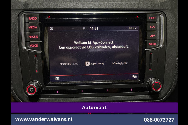 Volkswagen Caddy 2.0 TDI 102pk Automaat L1H1 Euro6 Airco | Navigatie | Apple Carplay | Cruisecontrol | 1500kg Trekhaak Android Auto, Parkeersensoren