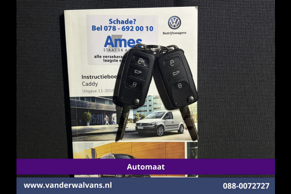 Volkswagen Caddy 2.0 TDI 102pk Automaat L1H1 Euro6 Airco | Navigatie | Apple Carplay | Cruisecontrol | 1500kg Trekhaak Android Auto, Parkeersensoren