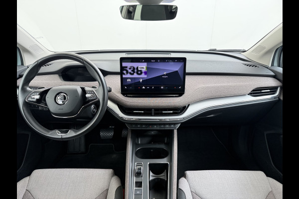 Škoda ENYAQ iV 60 First Edition SOH 92% 3-Zone Ecc Adap.Cruise Stoel+Stuurverwarming Elek.Stoel+Memory Camera Apple Camera Android Auto Navi Pd Keyless advanced Led Matrix Blind Spot Warning Lmv Privacy Glas Lane Assist DAB P-Assist GSM Draadloos laden Dealeronderhouden Origineel Nederlandse Auto