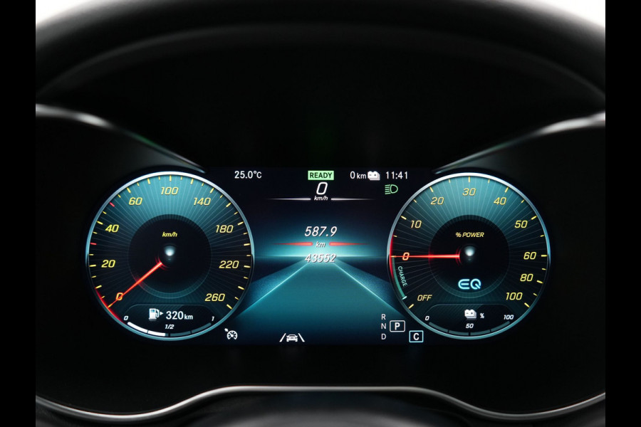 Mercedes-Benz GLC 300e 4MATIC Business Solution AMG 320pk Dealer O.H. | Trekhaak Afn. | Panodak | Camera | Alcantara Sportstoelen Verwarmd | Sfeerverlichting | Apple Carplay | Cruise Control | Navigatie | DAB | 19"L.M | Plug In Hybrid |