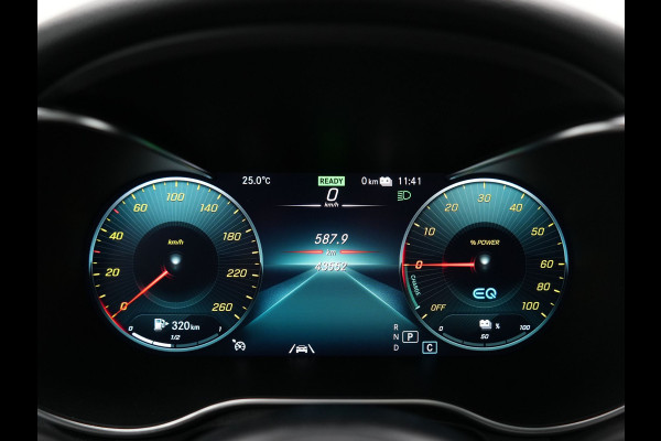 Mercedes-Benz GLC 300e 4MATIC Business Solution AMG 320pk Dealer O.H. | Trekhaak Afn. | Panodak | Camera | Alcantara Sportstoelen Verwarmd | Sfeerverlichting | Apple Carplay | Cruise Control | Navigatie | DAB | 19"L.M | Plug In Hybrid |