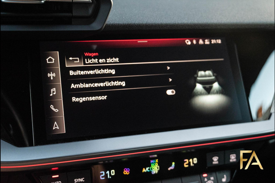 Audi A3 Sportback 40 TFSI e S Line 19Inch|B&O|Sfeer|RSseats|Leder|