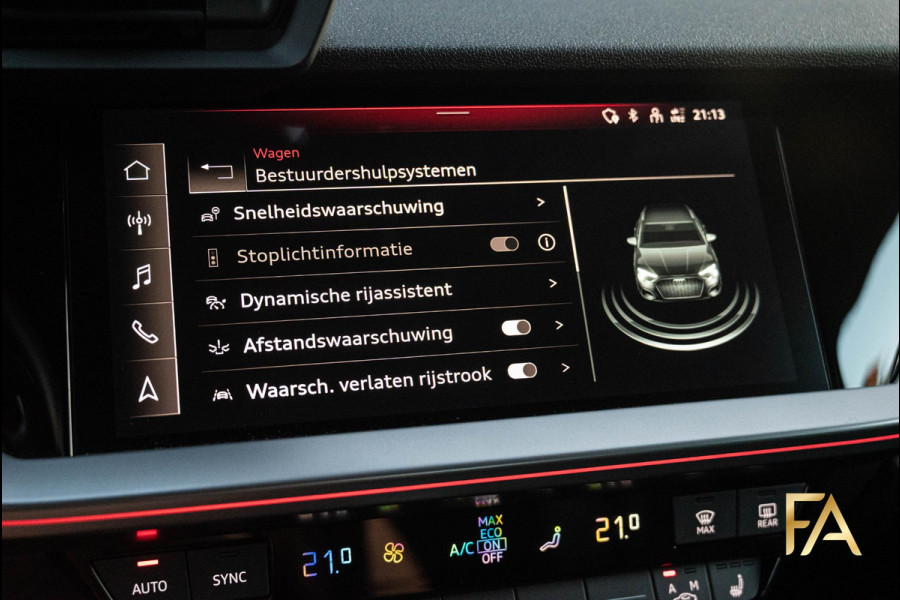 Audi A3 Sportback 40 TFSI e S Line 19Inch|B&O|Sfeer|RSseats|Leder|