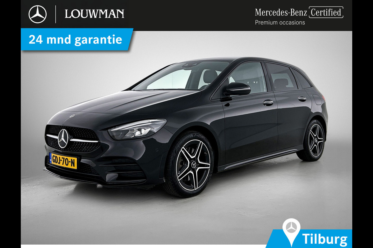 Mercedes-Benz B-Klasse 250 e AMG Plug-In Hybride LIchtmetalen velgen | navigatie | MBUX wide screen| Sfeerverlichting | Night Pakket | Neerklapbare ach Inclusief 24 maanden MB Certified garantie voor Europa.