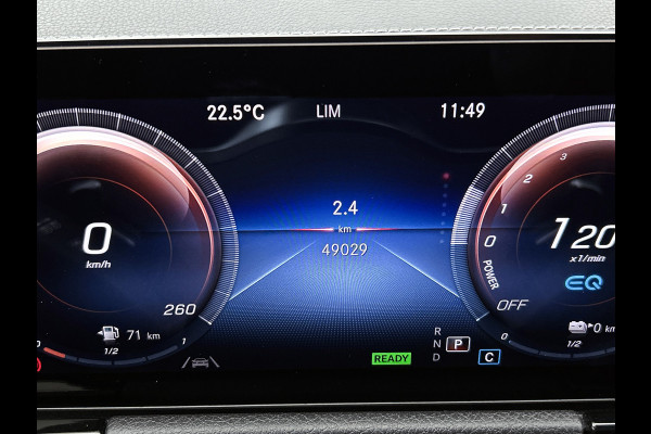 Mercedes-Benz B-Klasse 250 e AMG Plug-In Hybride LIchtmetalen velgen | navigatie | MBUX wide screen| Sfeerverlichting | Night Pakket | Neerklapbare ach Inclusief 24 maanden MB Certified garantie voor Europa.