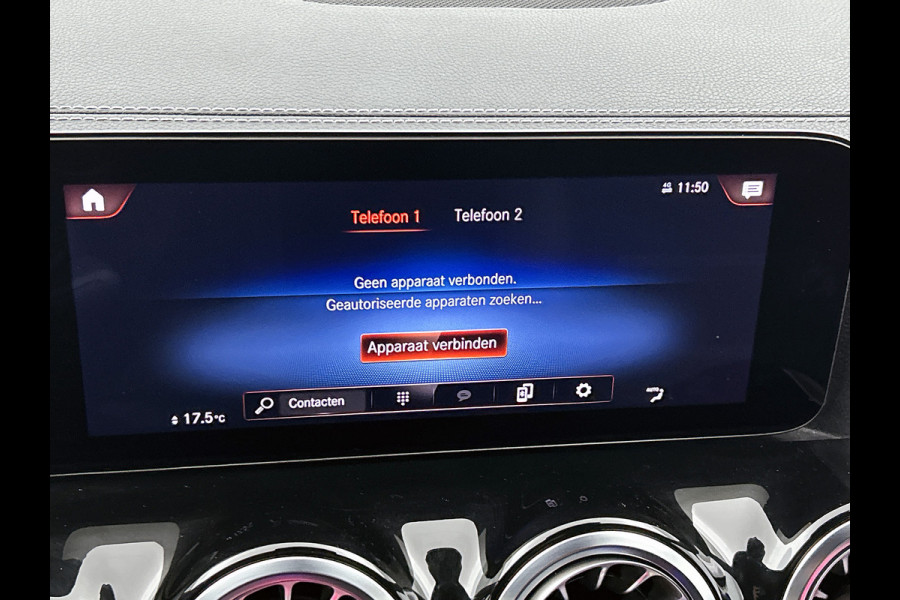 Mercedes-Benz B-Klasse 250 e AMG Plug-In Hybride LIchtmetalen velgen | navigatie | MBUX wide screen| Sfeerverlichting | Night Pakket | Neerklapbare ach Inclusief 24 maanden MB Certified garantie voor Europa.