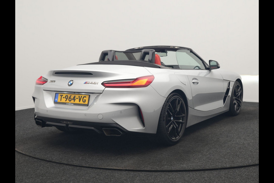 BMW Z4 Roadster M40i M Sport 340pk Dealer O.H. | Adaptive Cruise | Camera | Harman / Kardon | Lederen Sportstoelen Memory & Verwarmd | Adaptief Onderstel | Sfeerverlichting | Stuur Verwarmd | 19"L.M | Apple Carplay | Virtual | Navigatie |