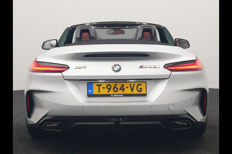 BMW Z4 Roadster M40i M Sport 340pk Dealer O.H. | Adaptive Cruise | Camera | Harman / Kardon | Lederen Sportstoelen Memory & Verwarmd | Adaptief Onderstel | Sfeerverlichting | Stuur Verwarmd | 19"L.M | Apple Carplay | Virtual | Navigatie |