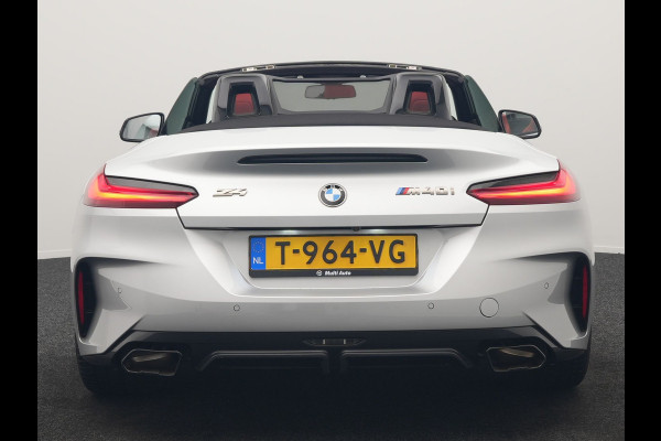 BMW Z4 Roadster M40i M Sport 340pk Dealer O.H. | Adaptive Cruise | Camera | Harman / Kardon | Lederen Sportstoelen Memory & Verwarmd | Adaptief Onderstel | Sfeerverlichting | Stuur Verwarmd | 19"L.M | Apple Carplay | Virtual | Navigatie |