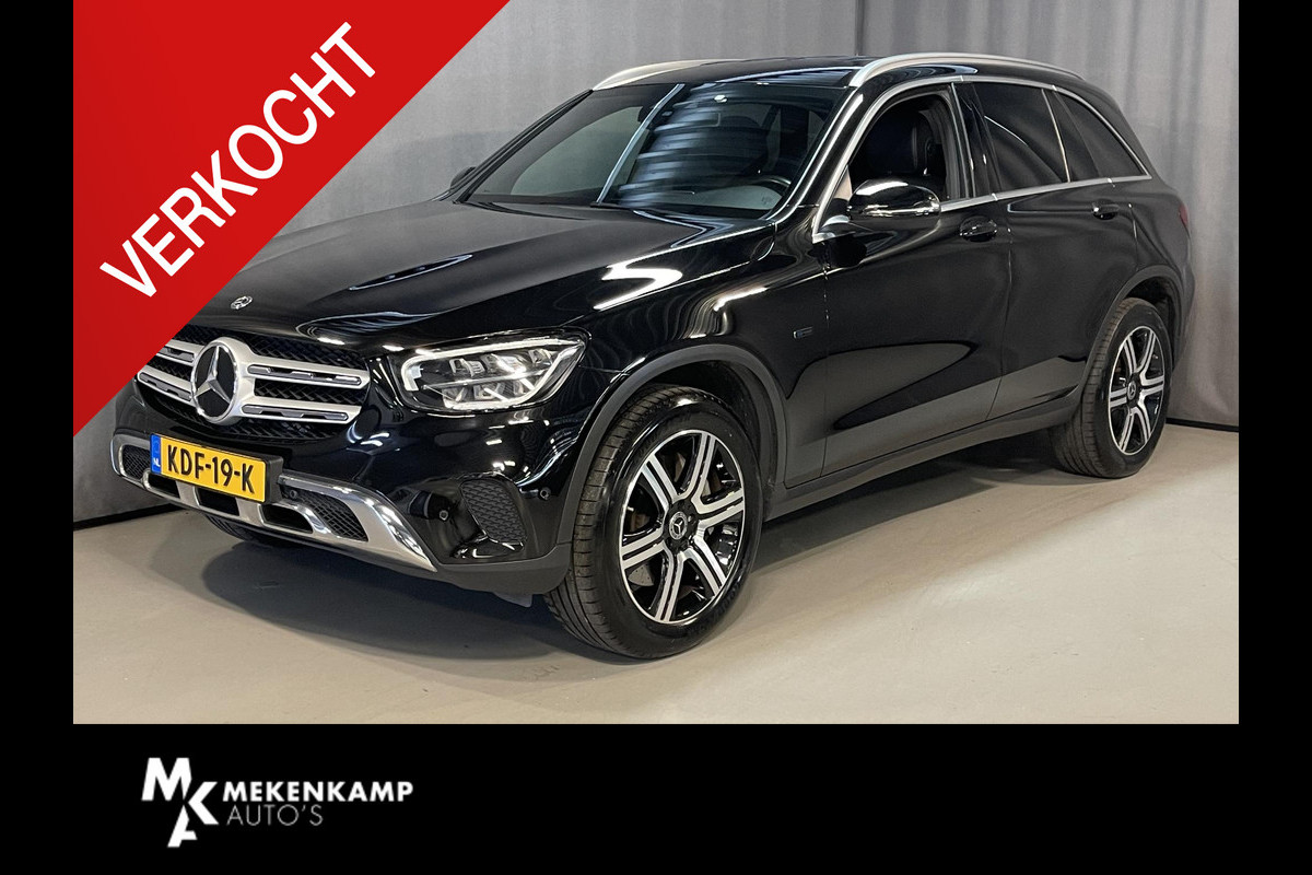 Mercedes-Benz GLC 300e 4MATIC 19"/Trekhaak/Dodehoek/Rijstrooksensor/Sfeerverlichting/Apple Carplay & Android Auto/Stoelverwarming/Elektrische klep
