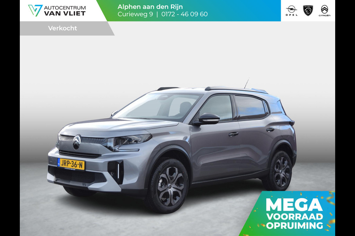 Citroën C3 Aircross 1.2 Hybrid 145pk Plus | TOT 8 JAAR GARANTIE | CLIMATE CONTROL | CRUISE CONTROL | PARKEERSENSOREN MET CAMERA |