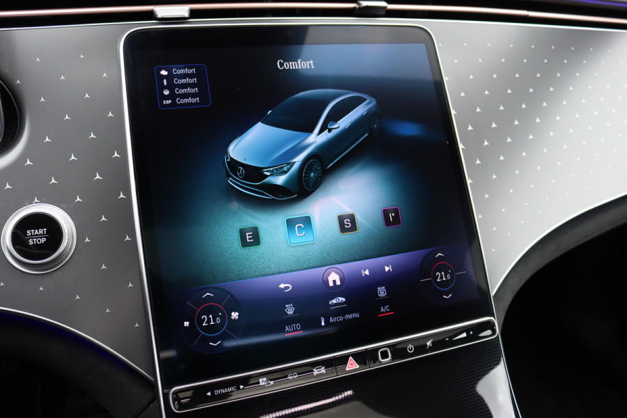 Mercedes-Benz EQE 300 AMG Line 90 kWh | Airmatic | Distronic | Panoramadak | Warmtepomp | Memory | Keyless Go | Camera | Dodehoekassistent | High Perf. LED |